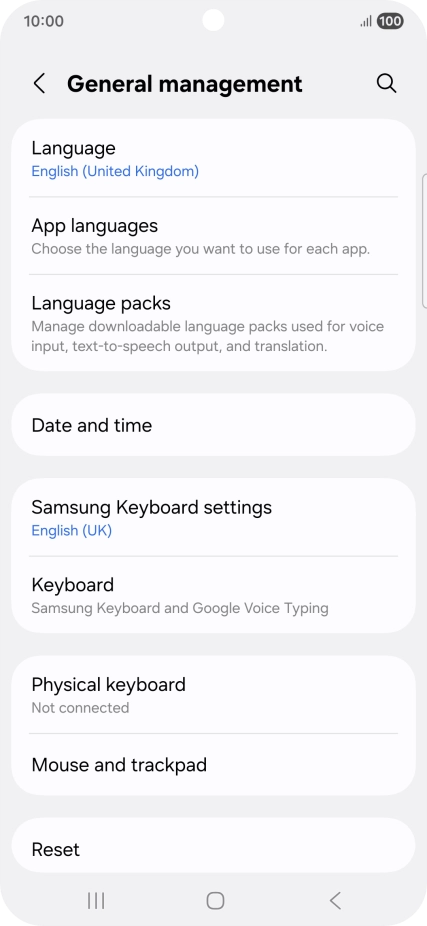 Press Reset. Press Reset.