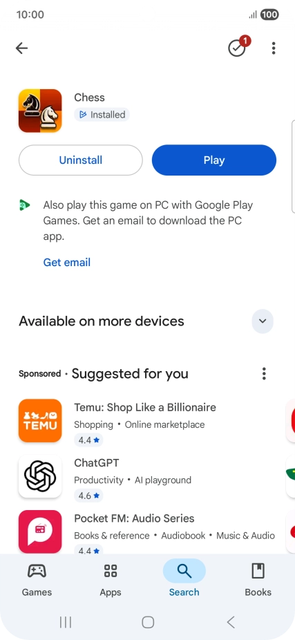 Press the Home key to return to the home screen. Press the Home key to return to the home screen.