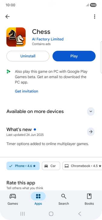 Press Uninstall. Press Uninstall.