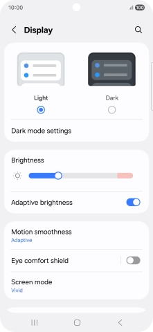 Press Dark. Press Dark.