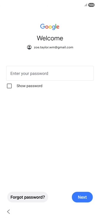 Press the field below  Press the field below