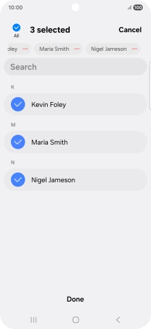 Press Done. Press Done.