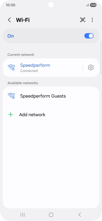 Press the Home key to return to the home screen. Press the Home key to return to the home screen.