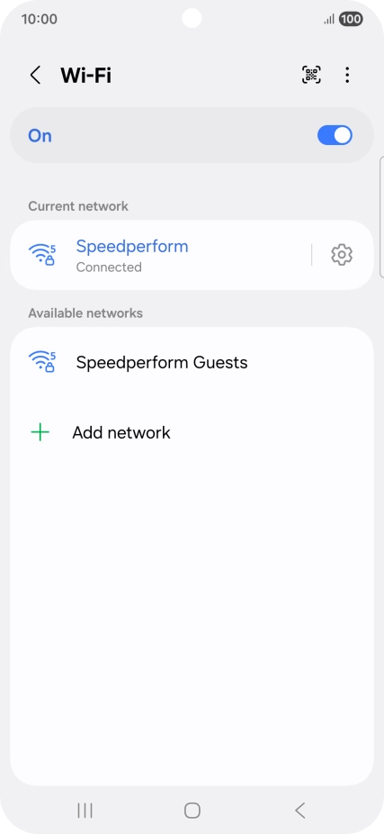 Press the Home key to return to the home screen. Press the Home key to return to the home screen.