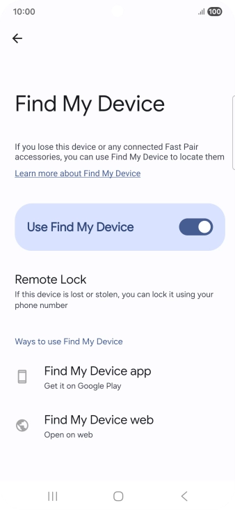 Press the Home key to return to the home screen. Press the Home key to return to the home screen.