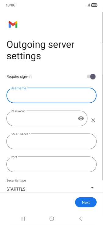 Press the field below  Press the field below