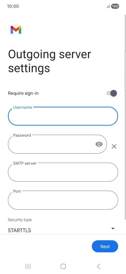 Press the field below  Press the field below