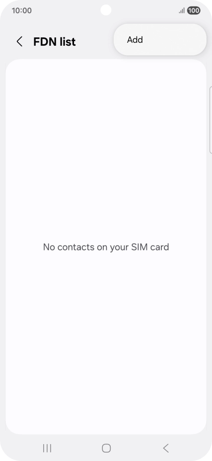 Press Add. Press Add.