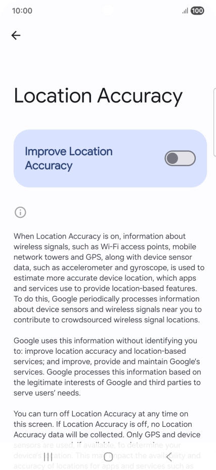 If you press the indicator next to  If you press the indicator next to