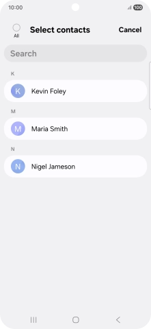 Press the field above  Press the field above