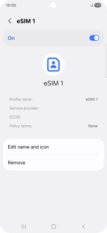 Press Remove. Press Remove.