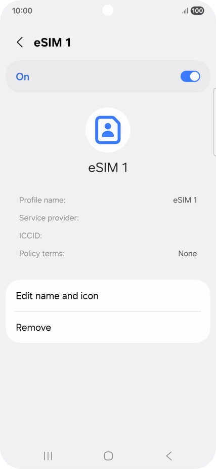 Press Remove. Press Remove.