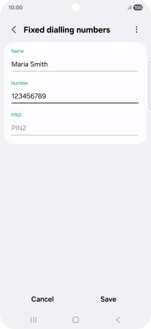 Press PIN2 and key in your PIN2. The default PIN2 is 1111. Press PIN2 and key in your PIN2. The default PIN2 is 1111.