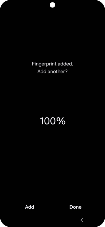 Press Done. Press Done.