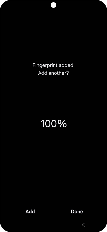 Press Done. Press Done.