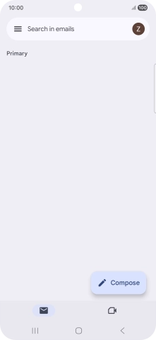 Press the menu icon. Press the menu icon.