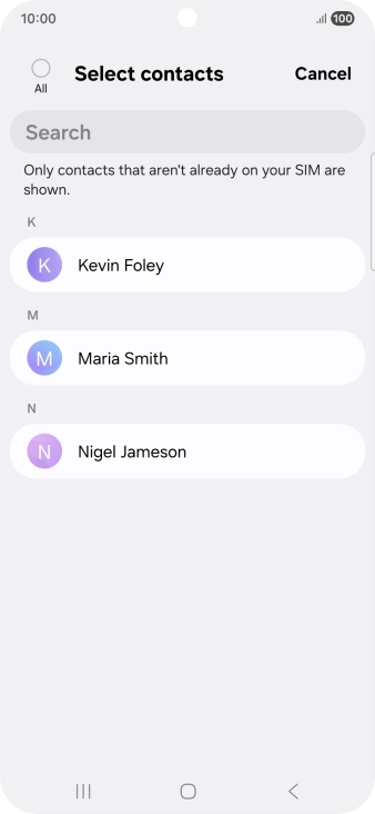 Press the field above  Press the field above