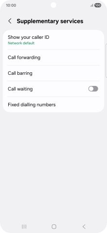 Press Show your caller ID. Press Show your caller ID.