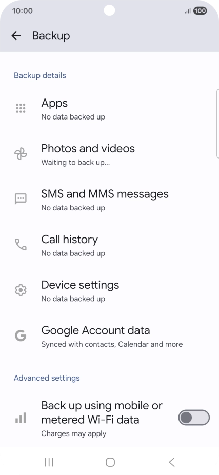 Press the indicator next to  Press the indicator next to