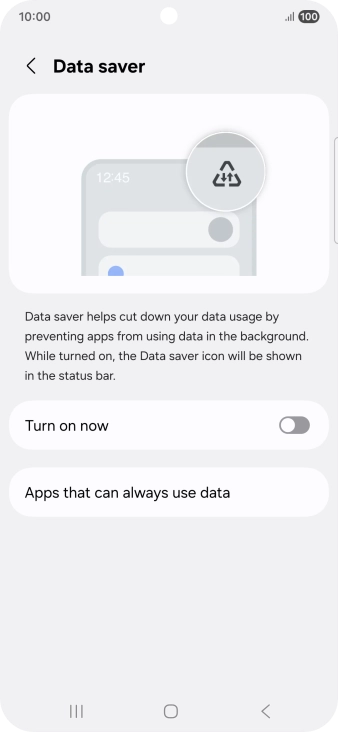 Press the indicator next to  Press the indicator next to