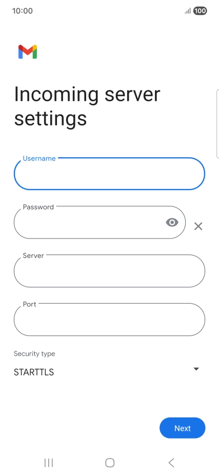 Press the field below  Press the field below