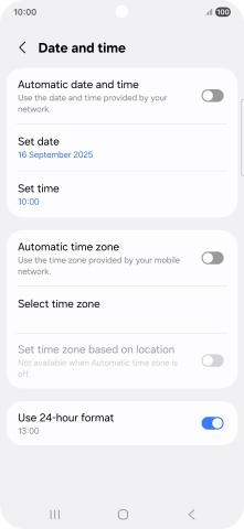 Press the indicator next to  Press the indicator next to