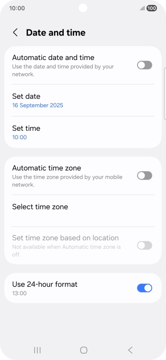 Press the indicator next to  Press the indicator next to