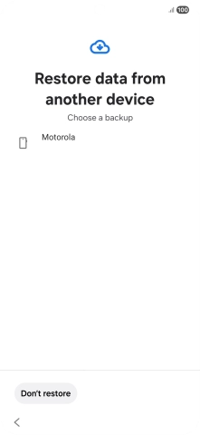 Press the required backup and your phone restores the content of the selected backup. Subsequently, follow the instructions on the screen to set up your phone and prepare it for use. Press the required backup and your phone restores the content of the selected backup. Subsequently, follow the instructions on the screen to set up your phone and prepare it for use.