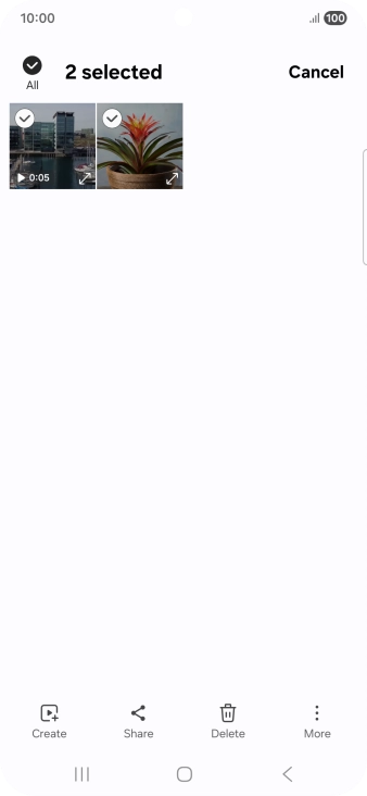 Press Share. Press Share.