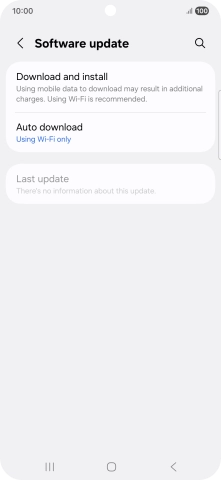 Press Download and install. If a new software version is available, it's displayed. Follow the instructions on the screen to update the phone software. Press Download and install. If a new software version is available, it's displayed. Follow the instructions on the screen to update the phone software.