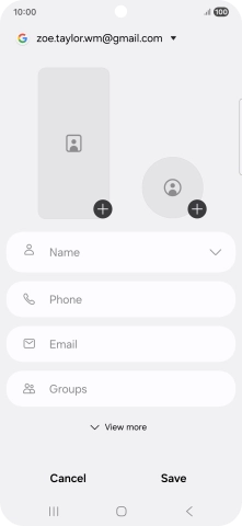 Press Name and key in the required name. Press Name and key in the required name.