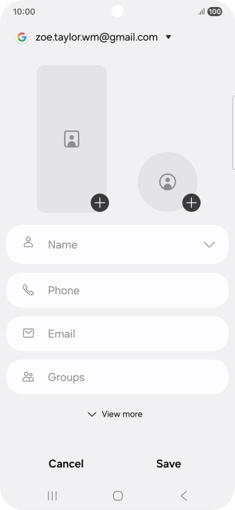 Press Name and key in the required name. Press Name and key in the required name.