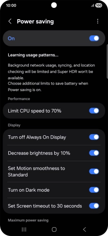 Press the Home key to return to the home screen. Press the Home key to return to the home screen.