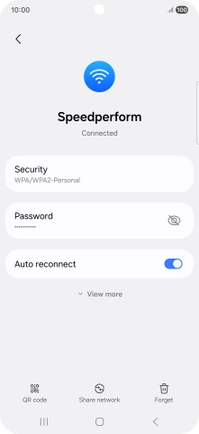 Press QR code. Press QR code.
