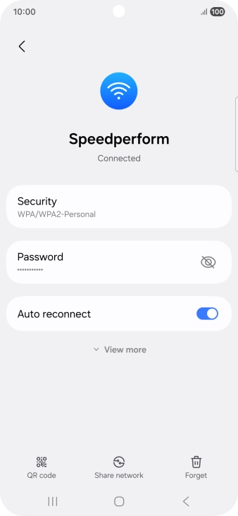 Press QR code. Press QR code.