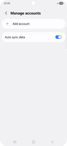 Press Add account. Press Add account.