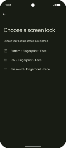 Press the required phone lock code and follow the instructions on the screen to create an additional phone lock code. Press the required phone lock code and follow the instructions on the screen to create an additional phone lock code.
