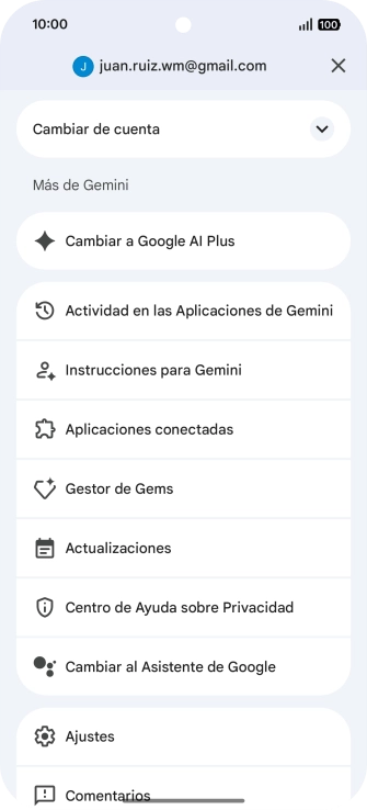 Pulsa Ajustes. Pulsa Ajustes.