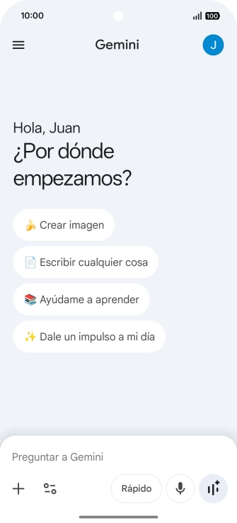 Pulsa el icono de perfil. Pulsa el icono de perfil.