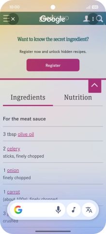 Pulsa el icono de traducción. Pulsa el icono de traducción.