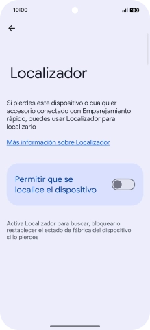 Pulsa el indicador junto a Pulsa el indicador junto a