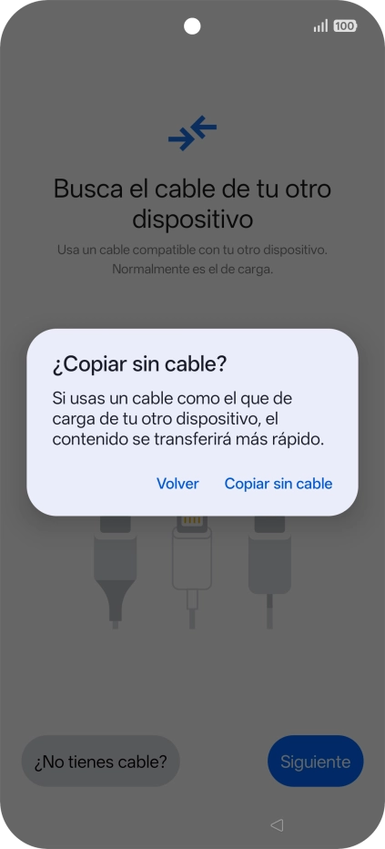 Pulsa Copiar sin cable. Pulsa Copiar sin cable.