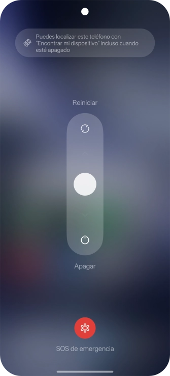 Pulsa el círculo y arrástralo hacia abajo. Pulsa el círculo y arrástralo hacia abajo.