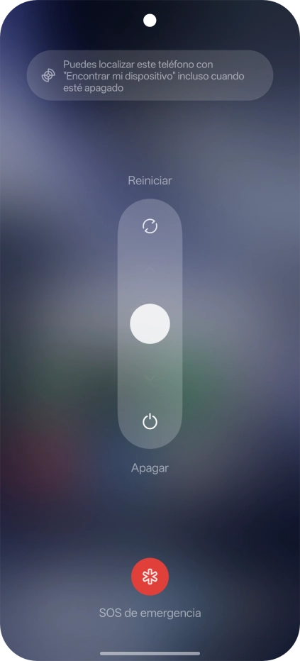 Pulsa el círculo y arrástralo hacia abajo. Pulsa el círculo y arrástralo hacia abajo.