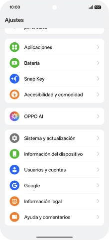 Pulsa Usuarios y cuentas. Pulsa Usuarios y cuentas.