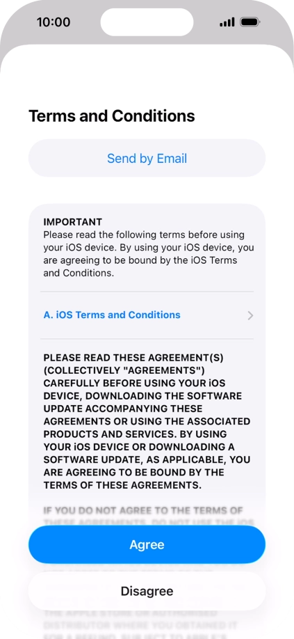 Press Agree. Press Agree.