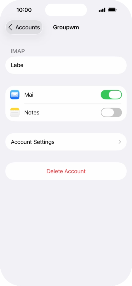 Press Account Settings. Press Account Settings.