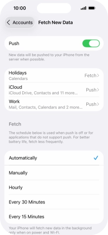 Press the indicator next to  Press the indicator next to