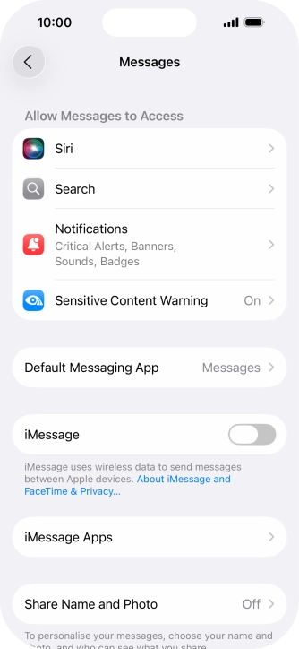 Press the indicator next to  Press the indicator next to