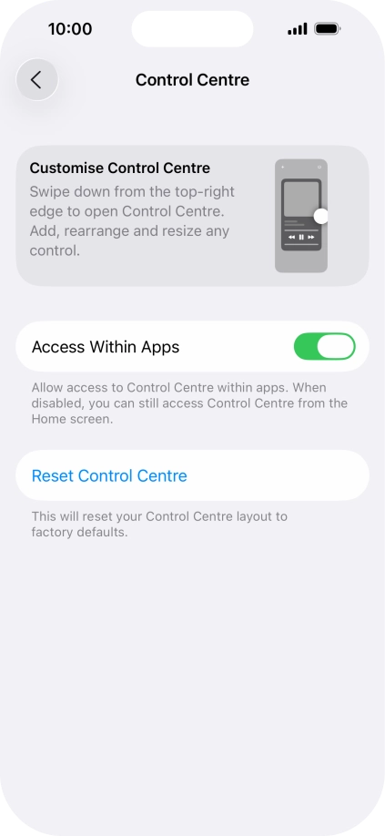 Press the indicator next to  Press the indicator next to